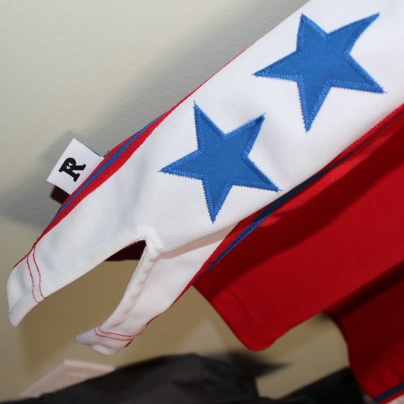 vintage 2002 Philadelphia 76ers Sixers snap-on warm-up jersey Nike Rewind 77 NBA - Picture 7 of 10